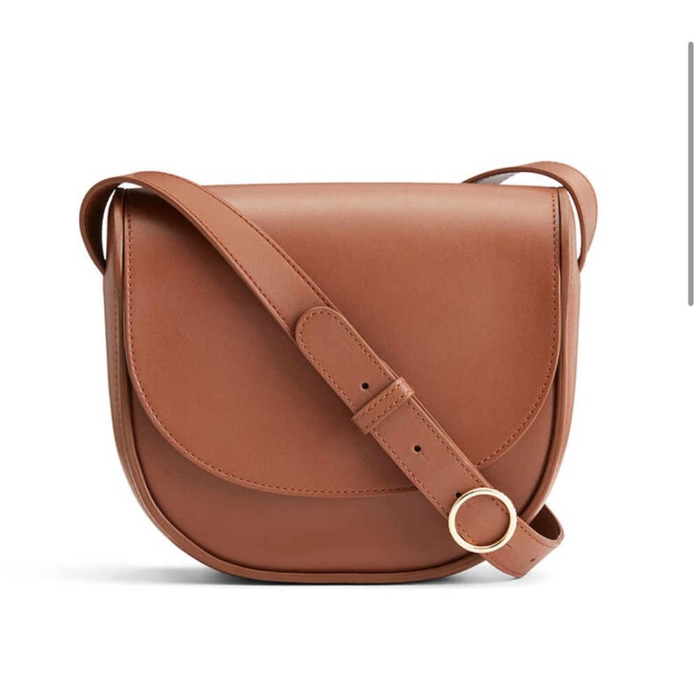 Cuyana Modern Saddle Bag